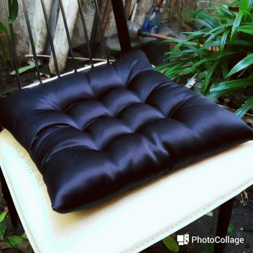 inDkost 50x50 Satin Bantal  Duduk  Lesehan Cushion Lantai 