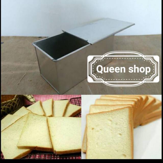 Loyang Roti tawar tutup ukuran 22x11x11cm