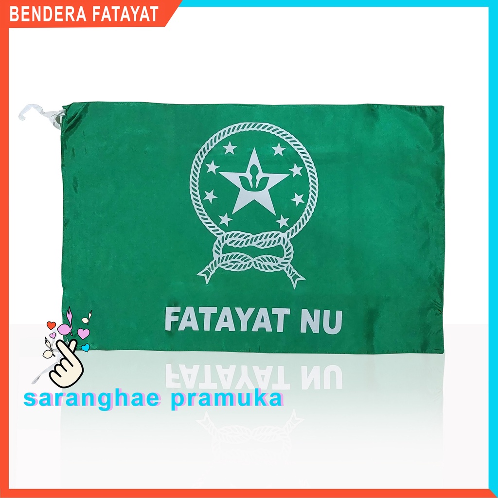 Bendera Fatayat NU berkualitas