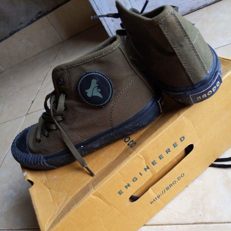 Sepatu Brodo Vulcan High uk 39