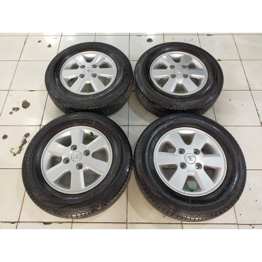 Tersdia Velg Copotan Mobil AVANZA + BAN 185 70 R14 Tahun 2021