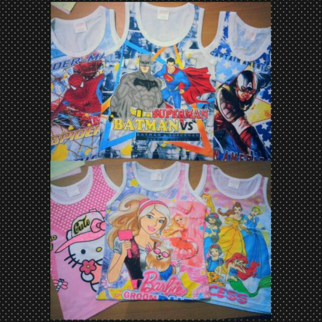 Singlet Jack Junior Full Sablon cewek / cowok