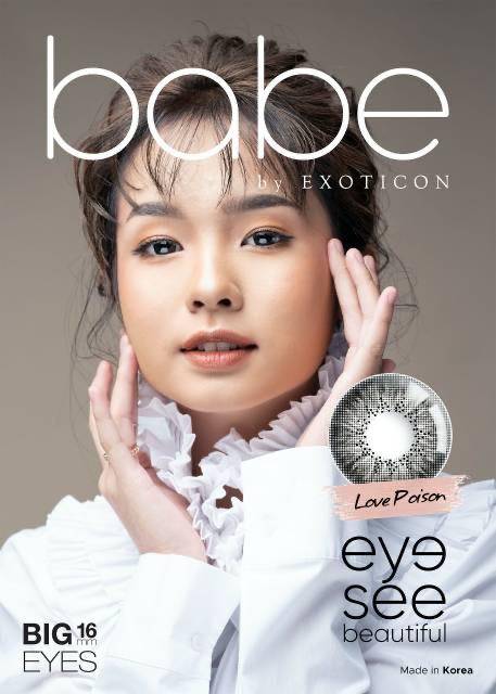 Softlens X2 BABE 16 MM Normal By X2 Exoticon / Soflen Babe / Babe By X2 Exoticon / Softlens Babe Big Eyes / SMKTMT