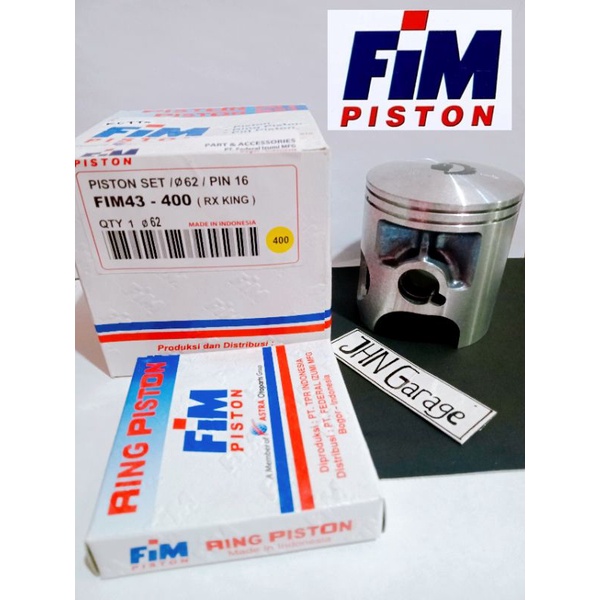 Piston Kit Seher Rx King fim os 100 150 200 250 300 350 400