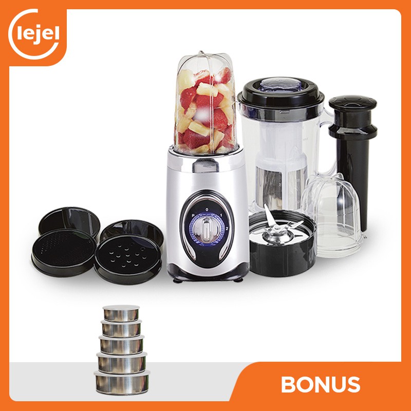 Zenith Multi Blender 19pcs Multifungsi Awet Tahan Lama Food Container Set Lejel Home Shopping Shopee Indonesia