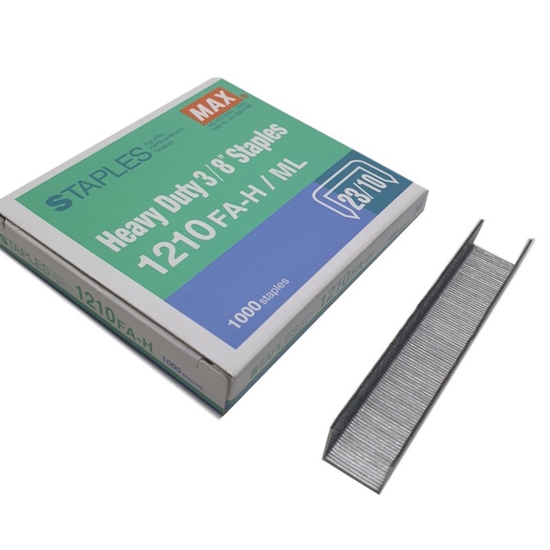 

ISI STAPLER / ISI STAPLES JILID MEREK MAX 1210(23/10) / 1213(23/13) / 1215(23/15) / 1217(23/17)