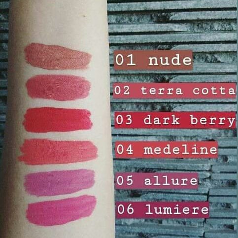 Implora Warna Lengkap Urban Lip Cream ( 01-20)