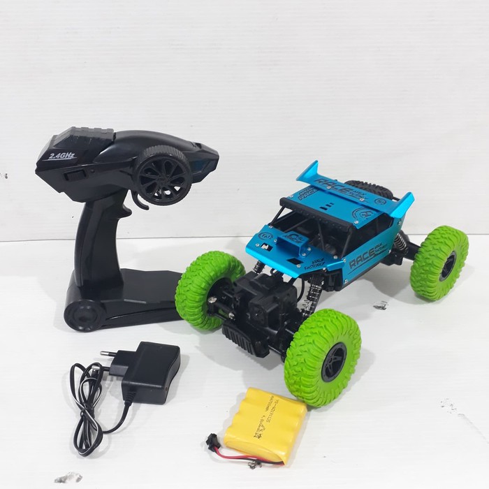 MOBIL RC CAR ROCK DEFENDER 4WD OFFROAD ROCK CLIMBER CRAWLER MOBIL REMOTE 2.4GHz SKALA 1:16