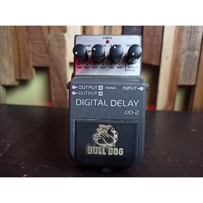 BULLDOG DIGITAL DELAY DD-2 PEDAL EFFECT GITAR EFEK