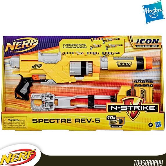 Nerf N-Strike Icon Series SPECTRE Rev-5 Termurah Star Seller