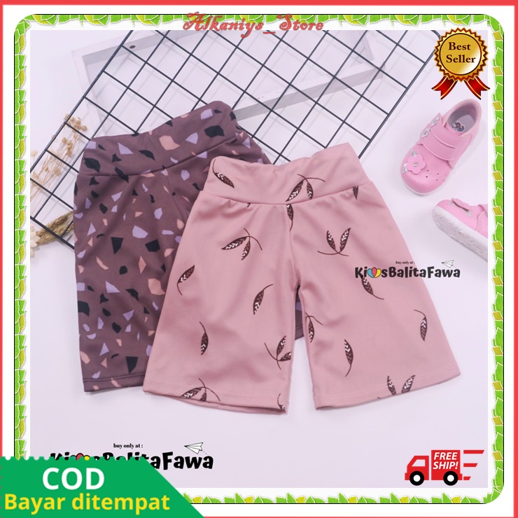 Kulot Jeans Wanita Premium Import Motif Uk 1-10 Tahun Perlengkapan Anak Perempuan Murah Cullotes Set