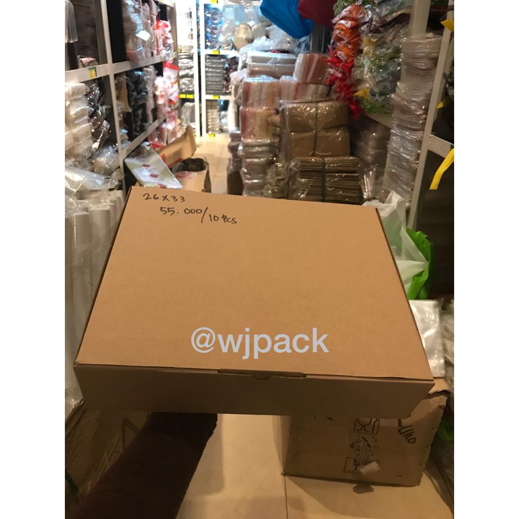 DUS COKELAT CORRUGATED 26X33X8