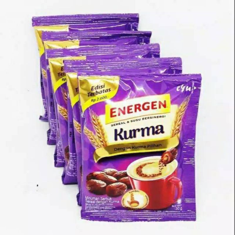 

ENERGEN KURMA 30 gr Per 1 SACHET