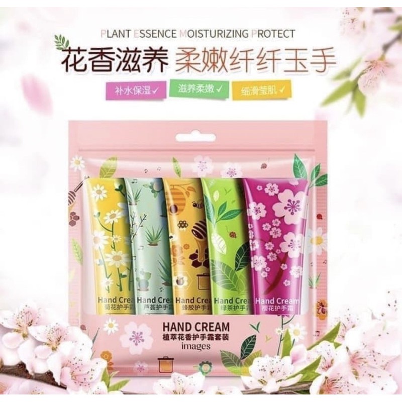 IMAGES HAND CREAM SET 5 PCS