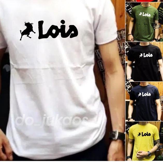 ❅ DJ 76() KAOS PRIA CASUAL | DISTRO | MURAH | LOIS ✶