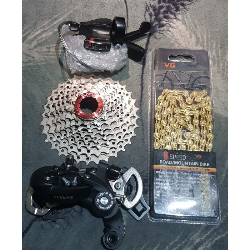 GROUPSET 8 SPEED PAKET HEMAT