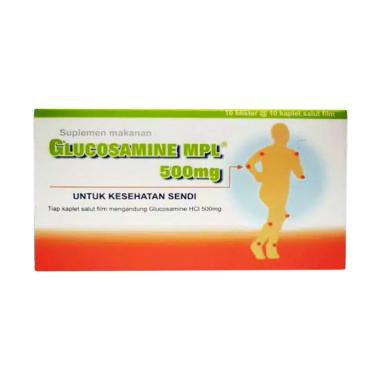 Glucosamine MPL 500mg Harga Per Box(10 Strip) Exp Mei 2025 Vitamin Sendi ORIGINAL-BPOM