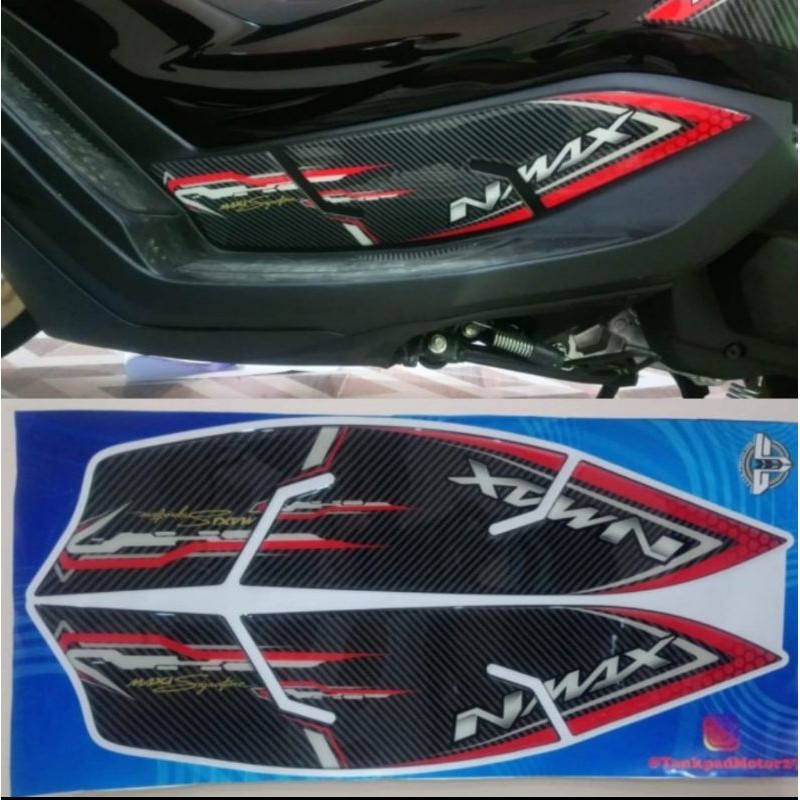 Sticker Stiker Resin Timbul Sidepad New Nmax 2020 -2021