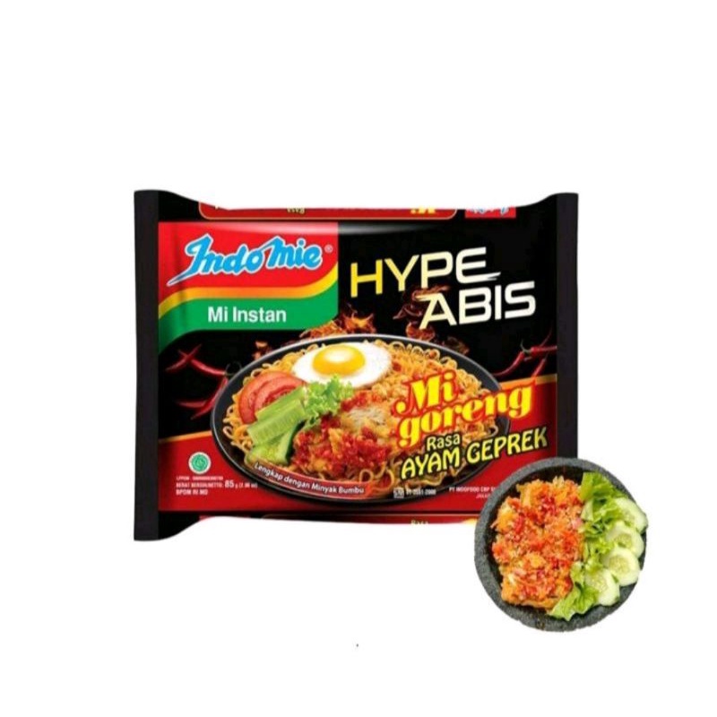 

indomie goreng ayam geprek
