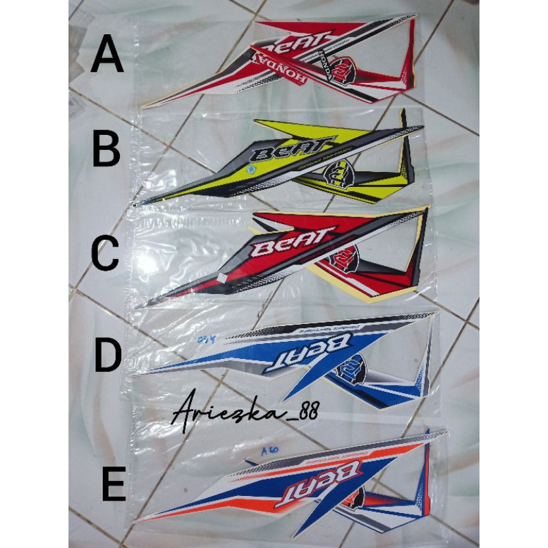 Striping Beat 2018 beat 2019 CBS FI | sticker bodi motor beat new fi ful set