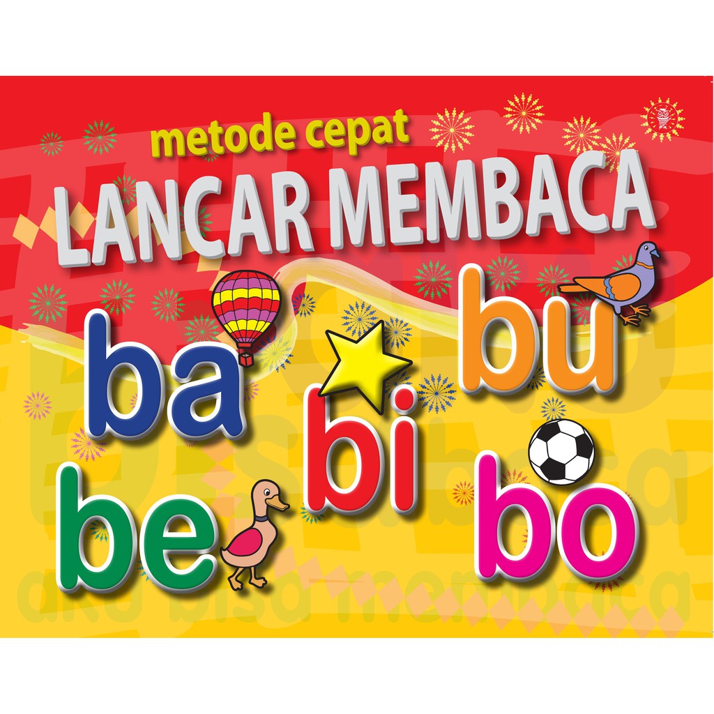 Jual Metode Cepat Lancar Membaca Ba Bi Bu Be Bo | Shopee Indonesia