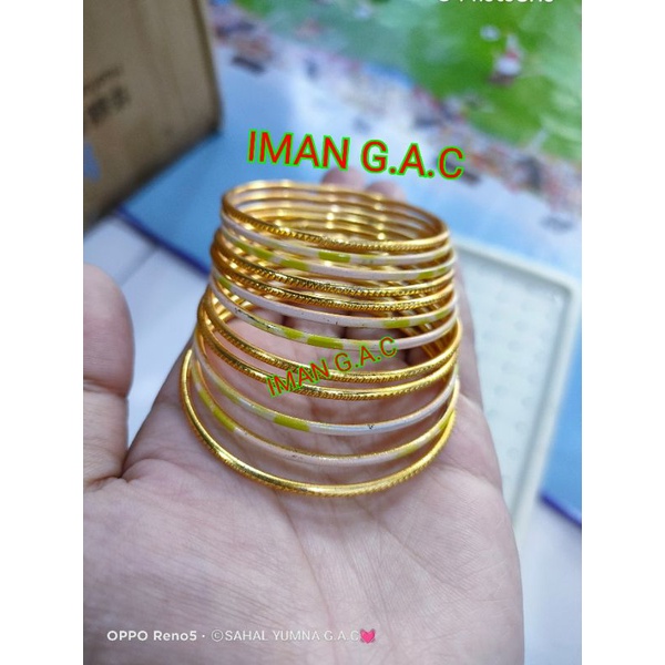 Gelang keroncong india anak dan dewasa/aksesoris Gelang tangan india import