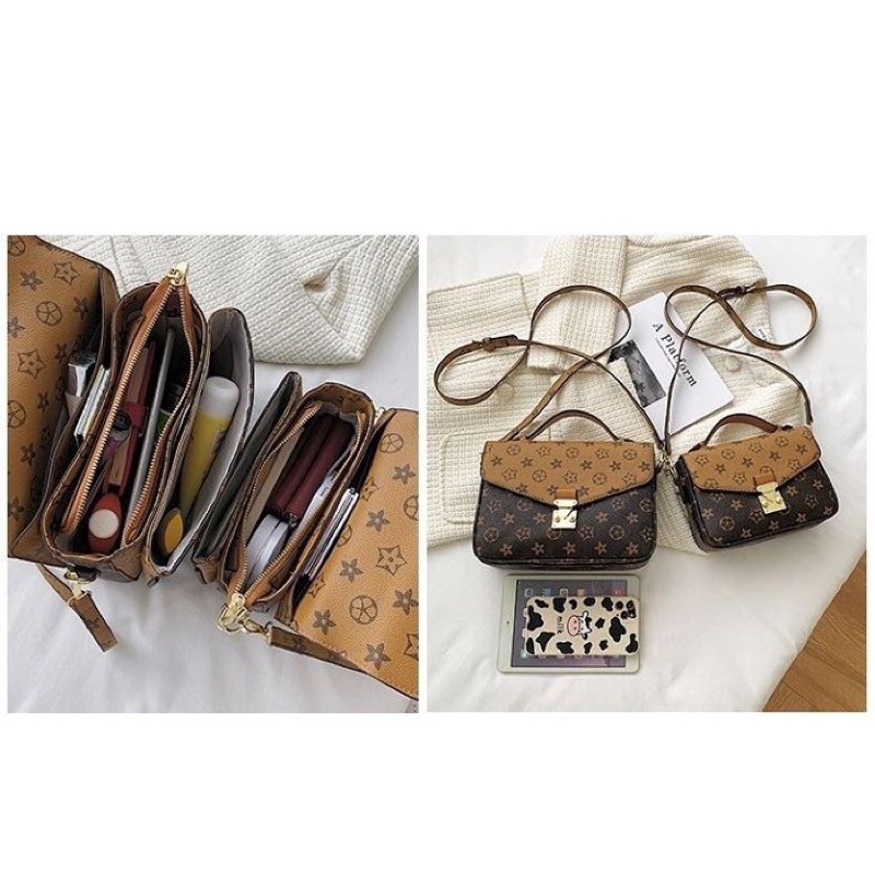 SG7844 syafniegalery tas selemlang bahu import motif start