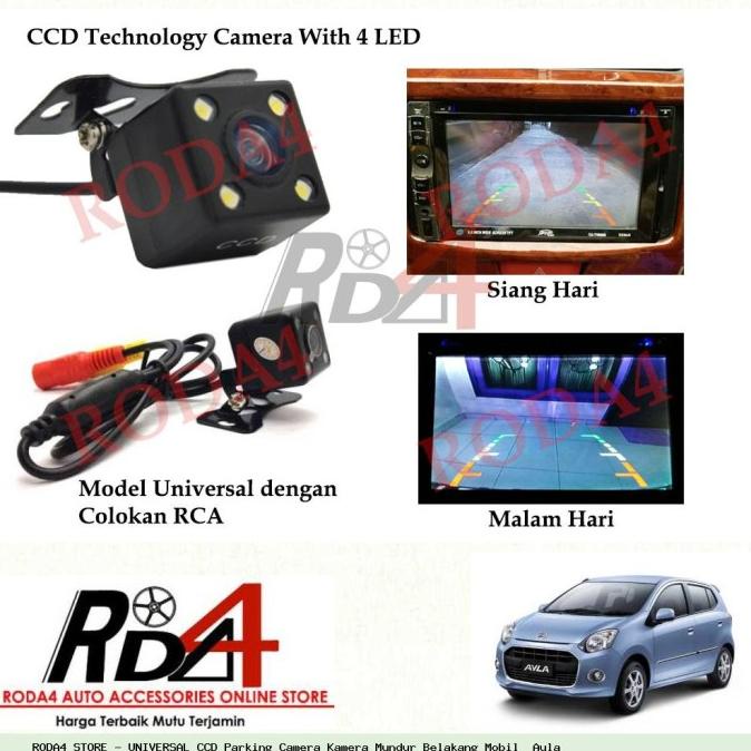 UNIVERSAL CCD Camera Kamera Mundur Belakang Mobil  Ayla rod4 Murah