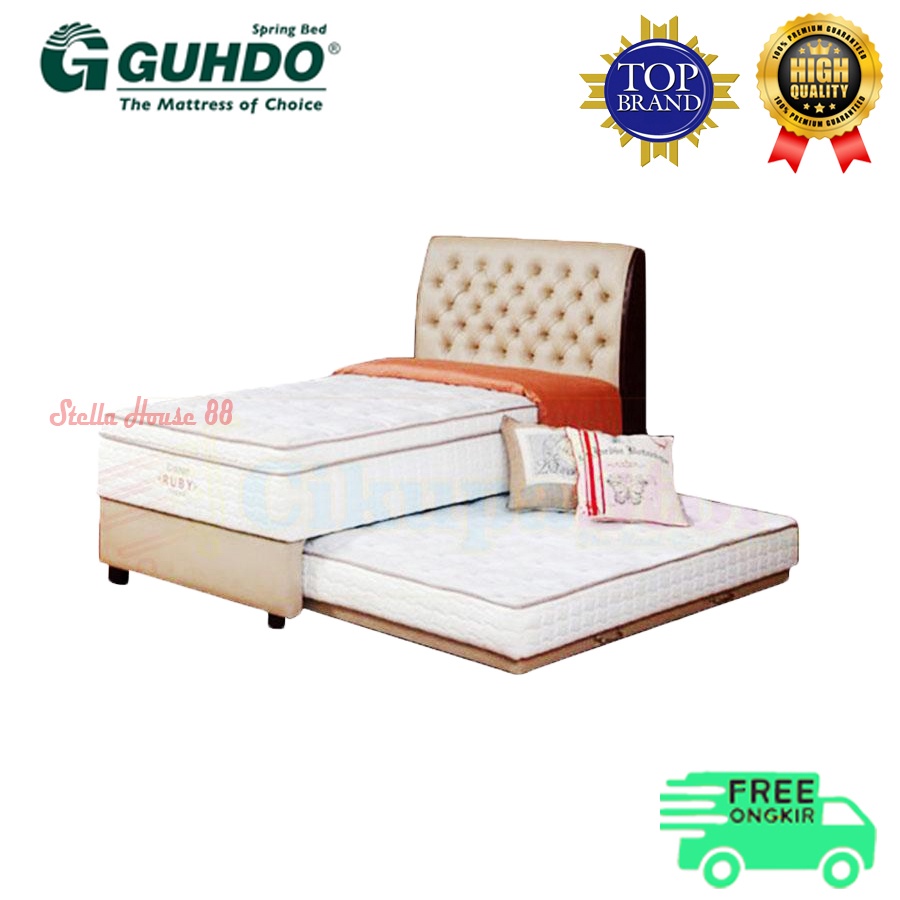 Spring bed 2 in 1 / Kasur Guhdo / Spring bed guhdo / kasur latex / guhdo spring bed / Kasur 2 in 1 /  Ruby Dream Latex VIRGINIAN