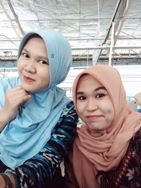 Atasan Batik Wanita Arabella Blue 8819