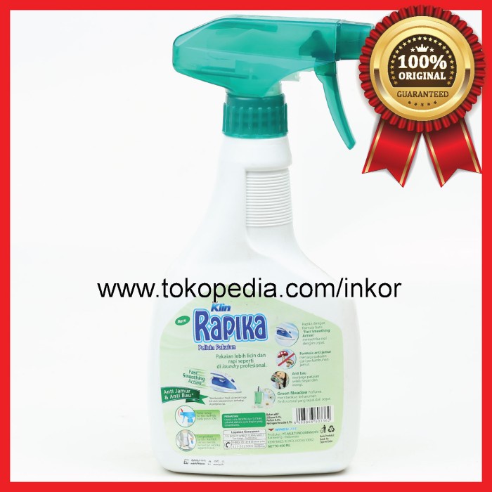 SO KLIN RAPIKA PELICIN PAKAIAN GREEN MEADOW ANTI JAMUR SPRAY 450ML