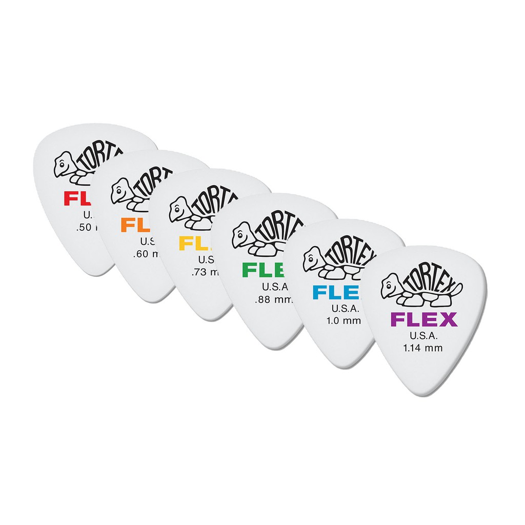 Dunlop Tortex Flex Standard Pick Gitar Ori USA