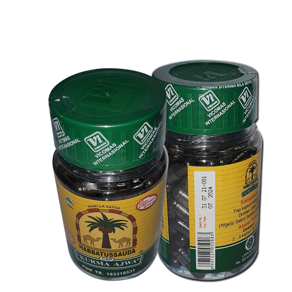 

Habbatussuda Ajwa 120 Kapsul