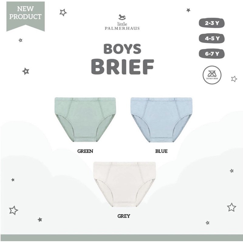 Little Palmerhaus Boys Boxer &amp; Girls Shortie / Brief - Celana Dalam Anak Boxer