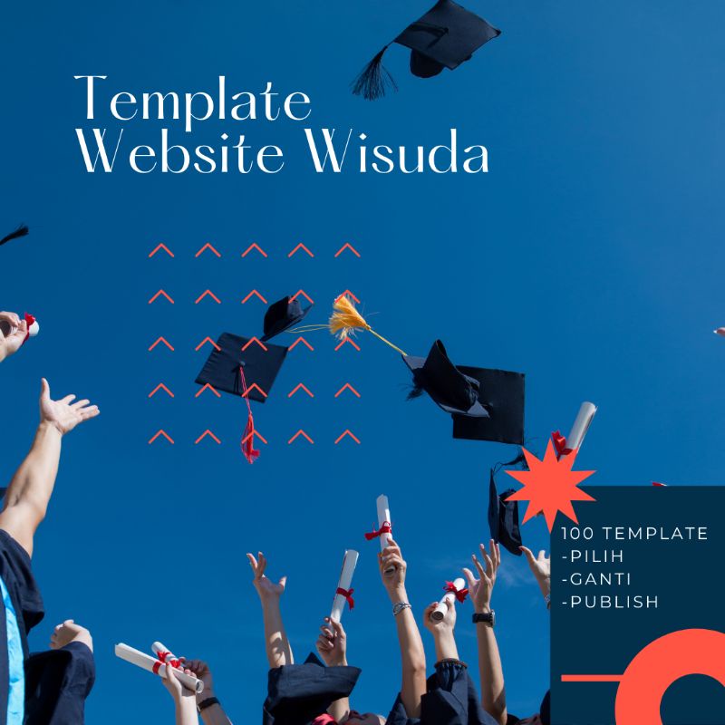 PLR TEMPLATE WEBSITE WISUDA GRADUATION UNDANGAN