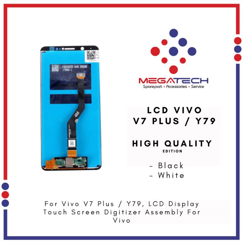 LCD TOUCHSCREEN VIVO V7+ PLUS Y79 1716  FULLSET ORIGINAL