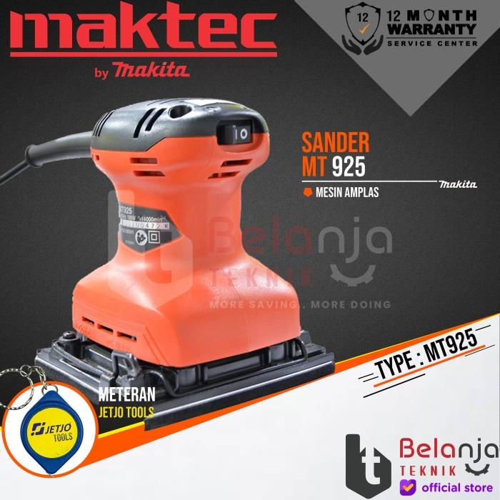 Bahira Mesin Amplas Maktec Mt 925 180 Watt Finishing Sander Maktec Mt925