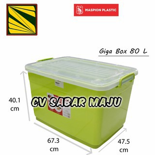 Kotak penyimpanan Container box giga maspion plastik Kotak penyimpanan Container box giga maspion plastik