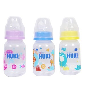 HUKI BOTOL PP SP ROUND 120ML / HUKI / BOTOL SUSU