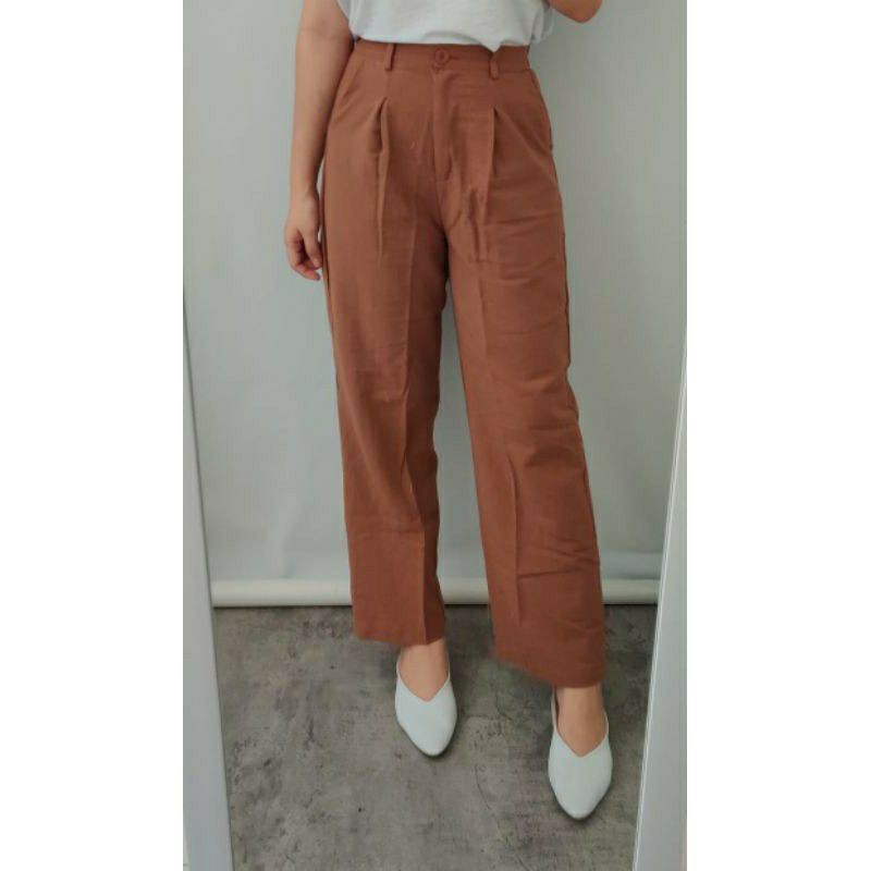 Pants Linen / Celana Pants Linen Premium
