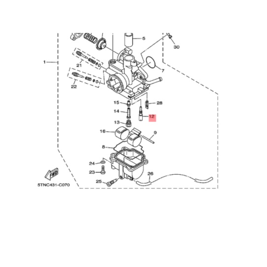 pilot jet 17.5 jupiter z 110 burhan 115 robot vega r new zr rr original ygp