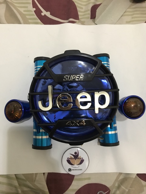 Lampu jeep plus lampu pesek cnc plus sen variasi rx king megapro fu dll