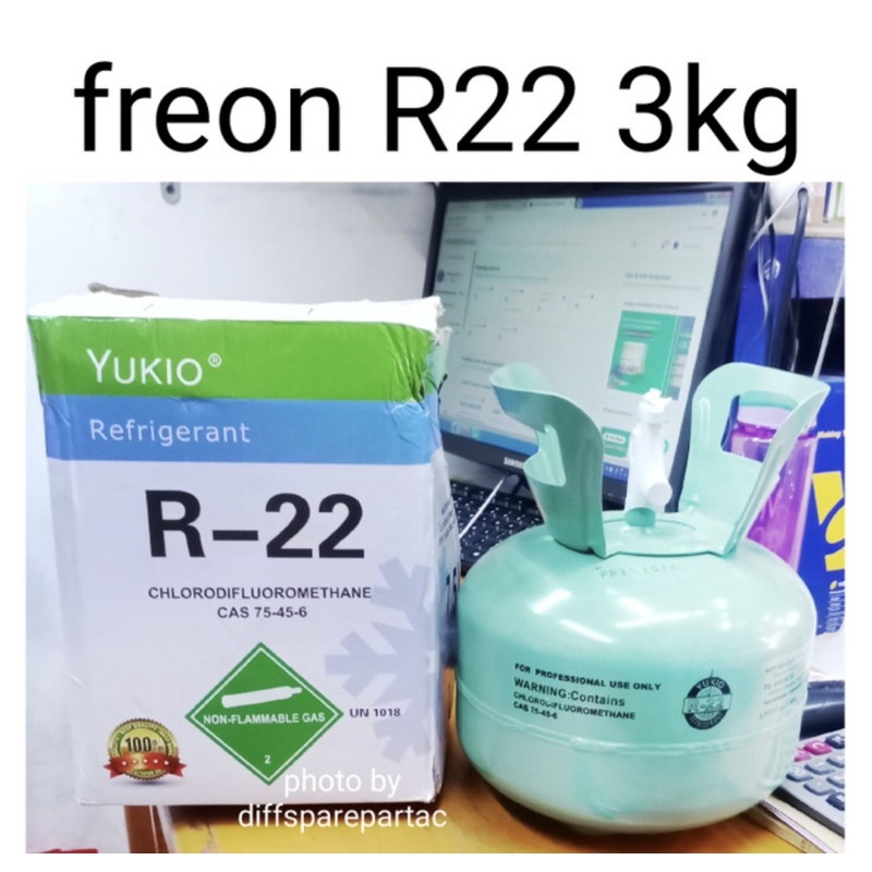 Gas refrigerant ac rumah R22 mini 3kg