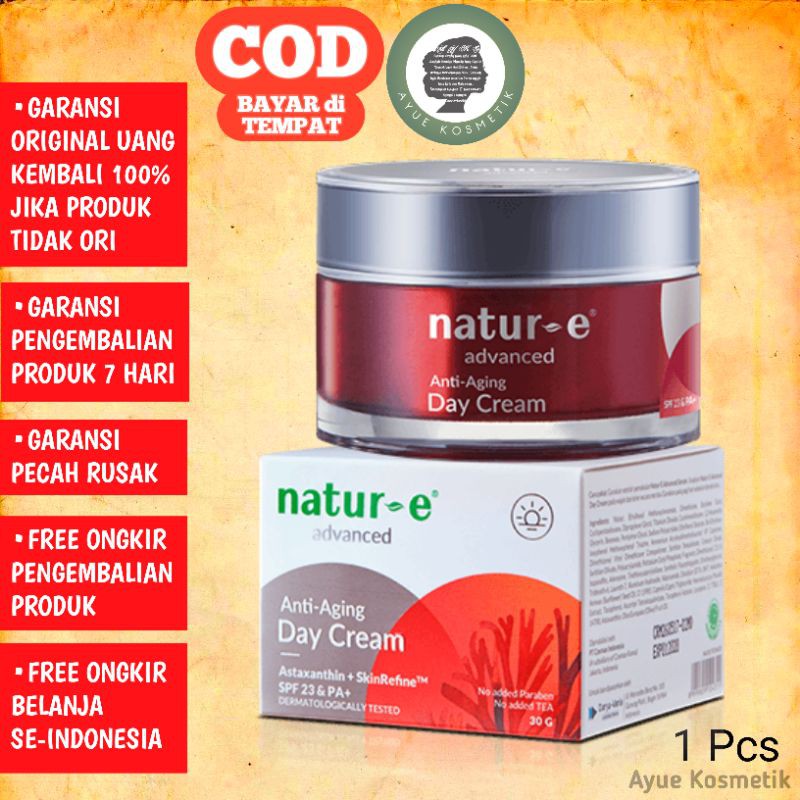 NATUR E NATUR-E NATURE E Advance Advanced Anti Aging Series Day Krim Cream Natur E Anti Aging