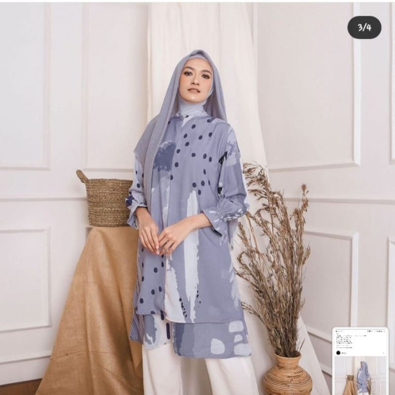 preloved tunik elv label size M bukan wearing klamby