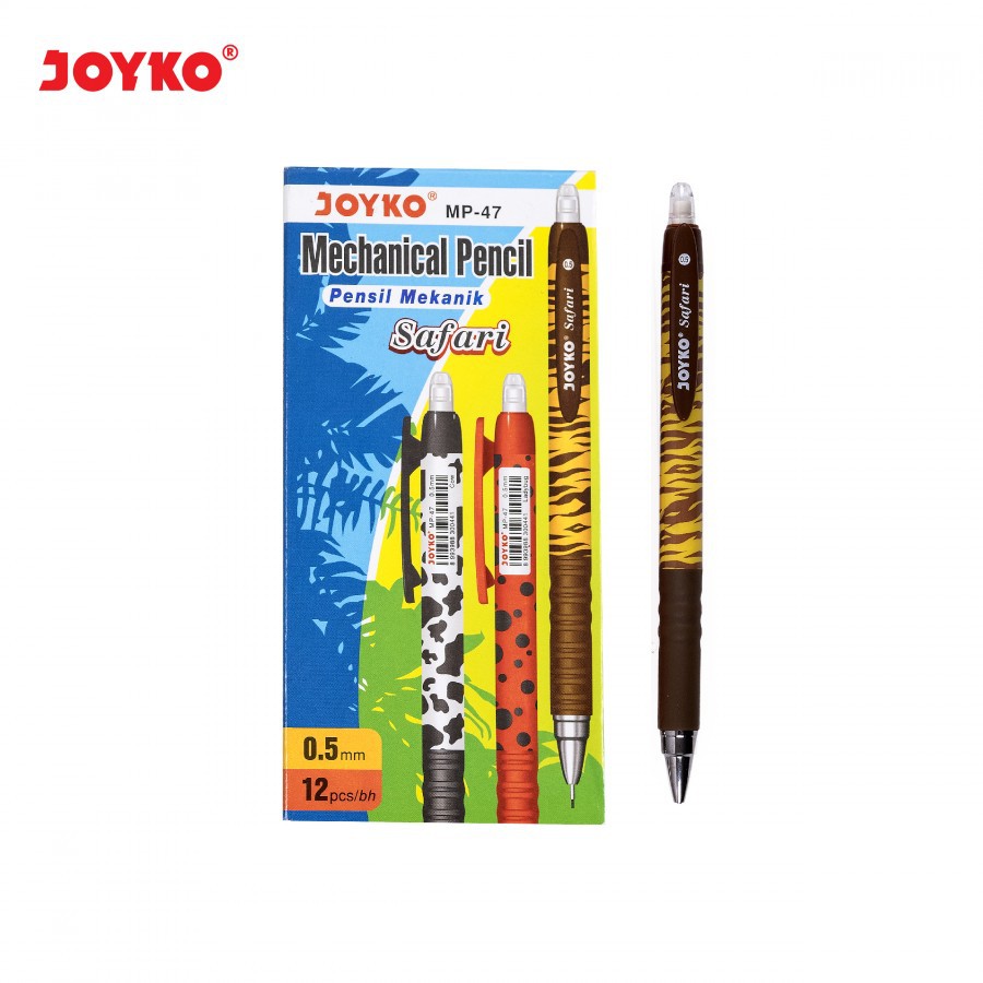 

Pensil Mekanik Joyko MP-47 / 0.5 mm Motif Safari Mechanical Pencil