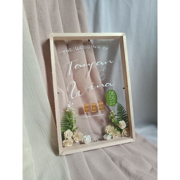 Mahar Pernikahan Transparan Murah Rustic