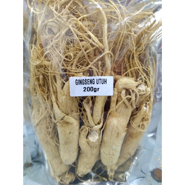 

GINSENG UTUH/BATANG 200 gr