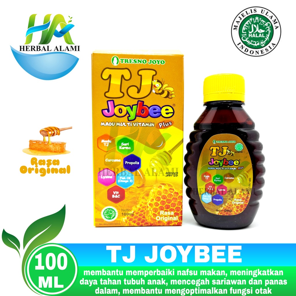 Madu TJ Joybee 100ml ORIGINAL - Madu Multivitamin Plus