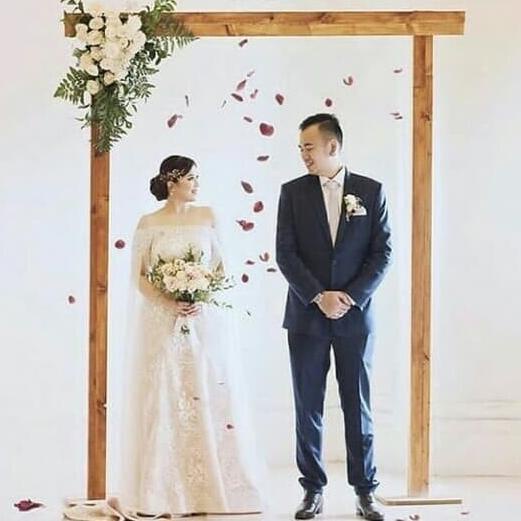 tiang backdrop 2m x 2m lipat termurah wooden backdrop new mode 2020